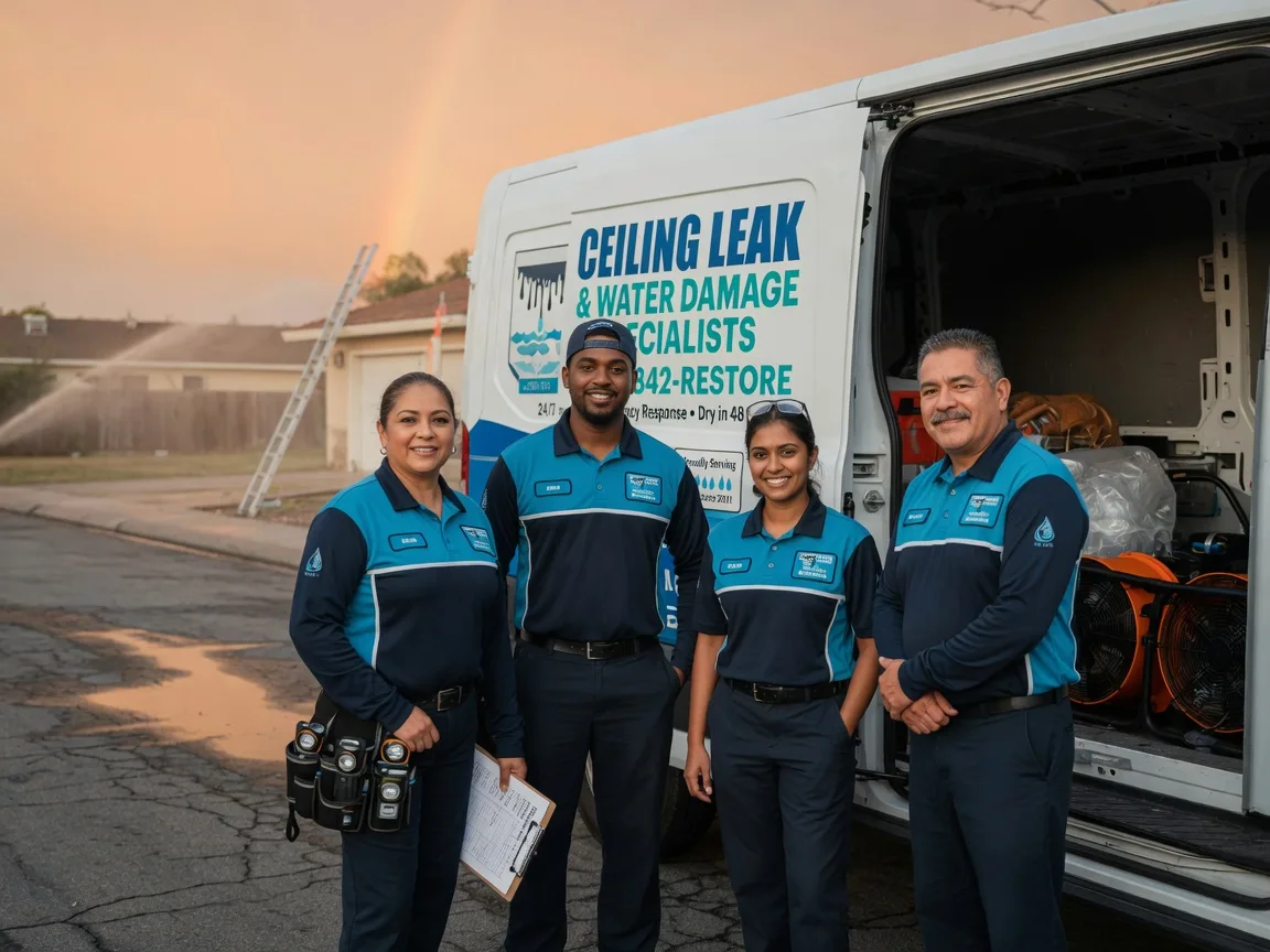 Ceiling Leak Cleanup company in Lake Milton, OH