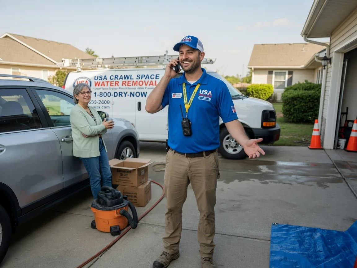 Crawl Space Water Removal Lake Milton, OH FAQs